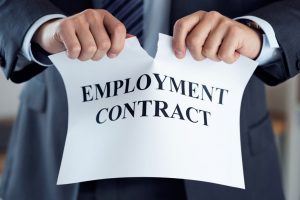 tearing employment contract