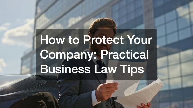 How to Protect Your Company Practical Business Law Tips